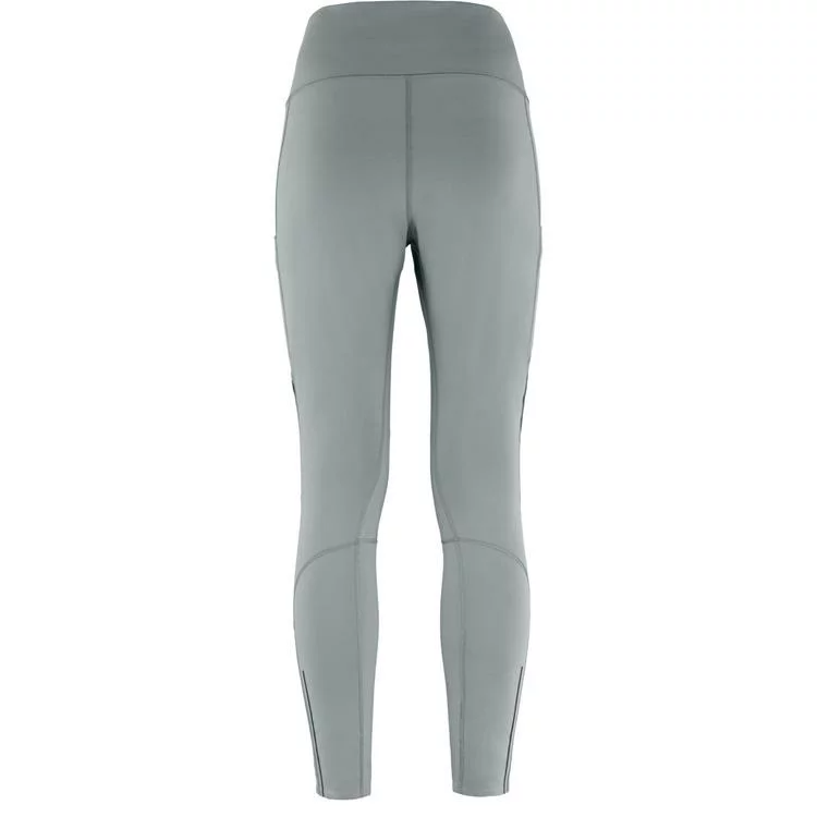 (女)【北極狐 Fjallraven】 Abisko Varm 彈性緊身褲(剩S)石灰鐵灰 84790-055-048-細節圖2