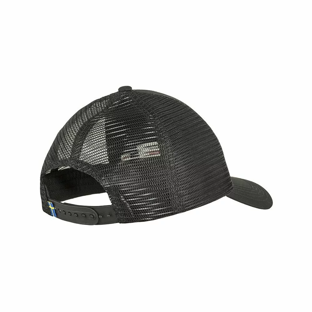 【北極狐Fjallraven】 Badge Långtradarkeps 卡車司機帽(S/M)-黑 78152-550-細節圖2