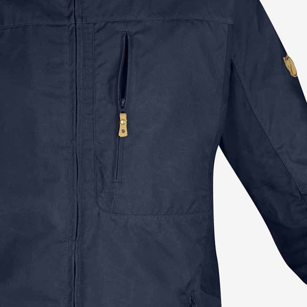 (男)【北極狐Fjallraven】Sten Jacket 防風夾克外套-暗深藍/綠 81679-細節圖7