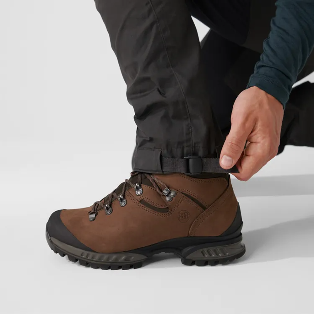 (男)【北極狐Fjallraven】Abisko Lite 拼接彈性長褲-深橄欖 82890R-633-633-細節圖3