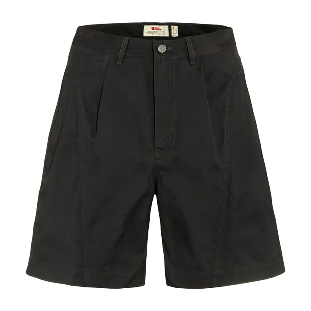 (女)【北極狐Fjallraven】Vardag 短褲-深灰/蕎麥棕 87105-030/87105-232-規格圖7