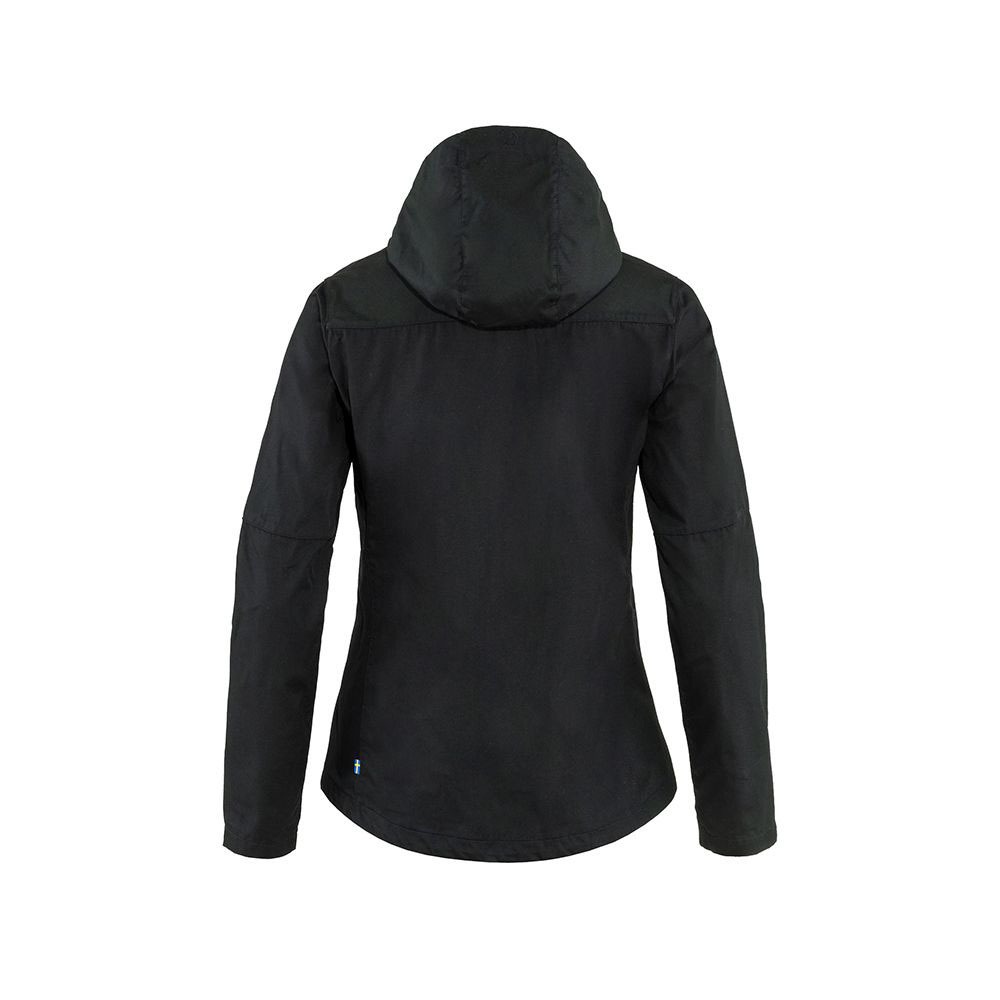 (女)【北極狐Fjallraven】Stina G1000 夾克外套-黑 89234-550-細節圖2