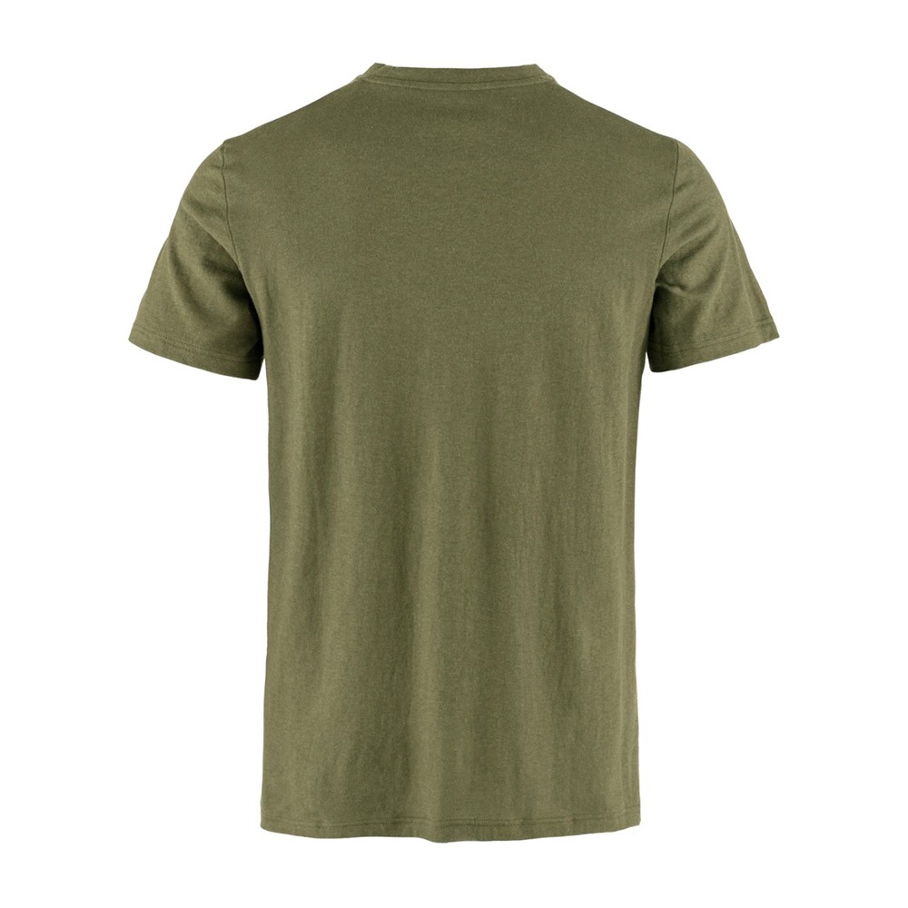 (男)【北極狐Fjallraven】Hemp Blend  T 短袖T恤(剩M號)-綠 12600215-620-細節圖2