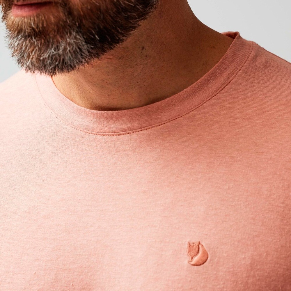(男)【北極狐Fjallraven】Hemp Blend  T 短袖T恤(剩M號)-綠 12600215-620-細節圖3