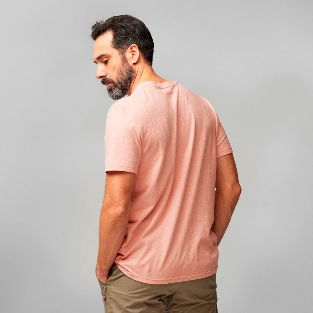 (男)【北極狐Fjallraven】Hemp Blend  T 短袖T恤(剩M號)-綠 12600215-620-細節圖5