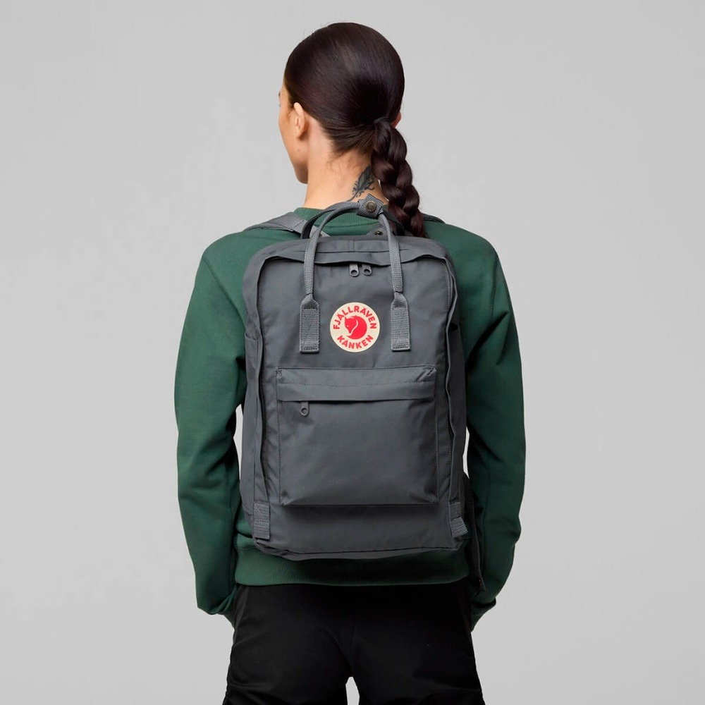 【北極狐Fjallraven】Kånken Laptop 17 筆電包-黑色 23525-550-細節圖6