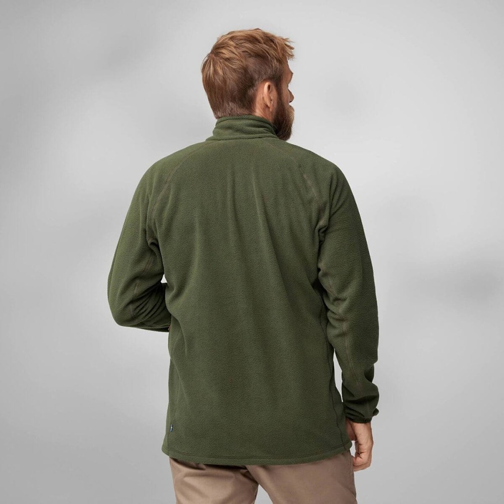 (男)【北極狐Fjallraven】Övik Lite Fleece 保暖夾克-暗深藍 12600217-555-細節圖4