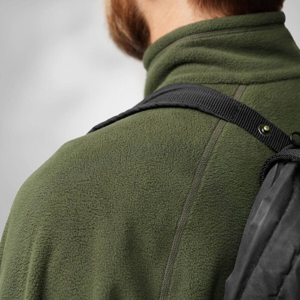 (男)【北極狐Fjallraven】Övik Lite Fleece 保暖夾克-暗深藍 12600217-555-細節圖7