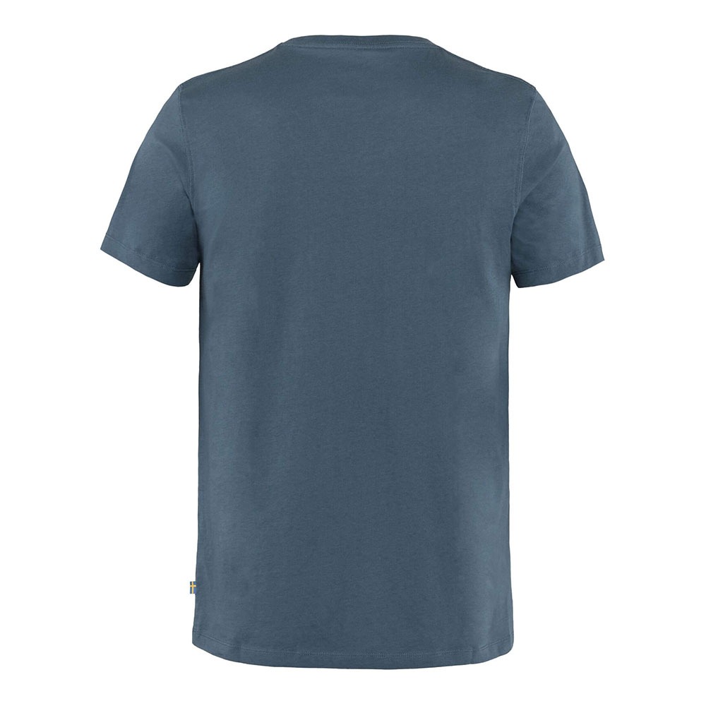 (男)【北極狐Fjallraven】Arctic Fox T Shirt 短袖T恤-靛藍 87220-534-細節圖2