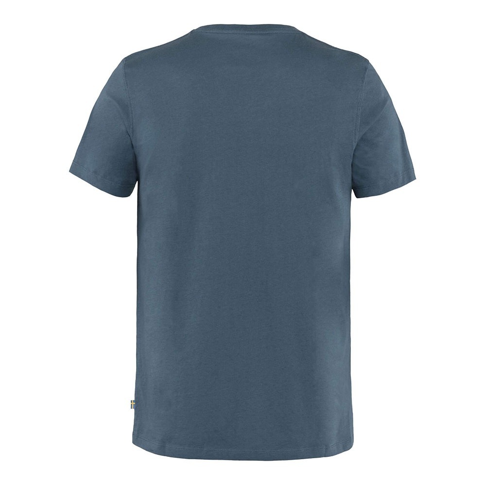 (男)【北極狐Fjallraven】Arctic Fox T Shirt 短袖T恤-靛藍 87220-534-細節圖2
