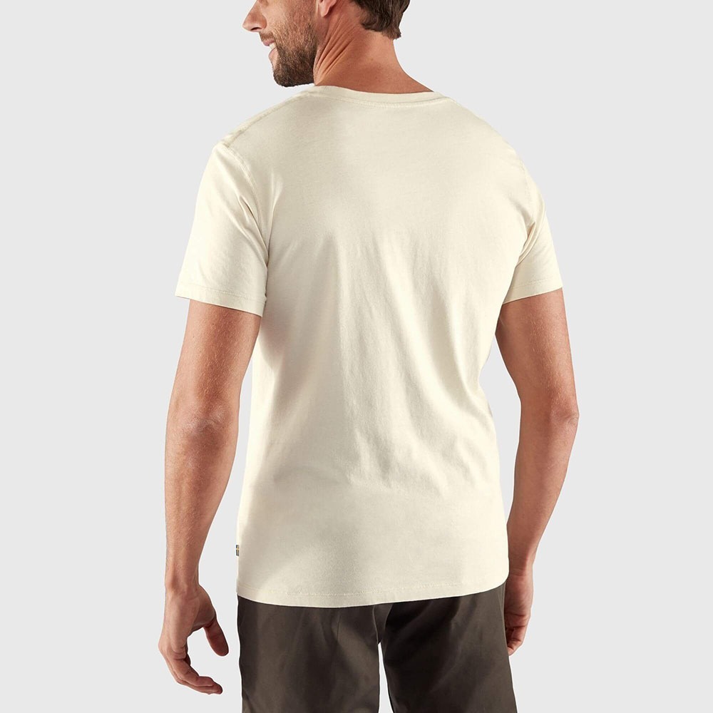 (男)【北極狐Fjallraven】Arctic Fox T Shirt 短袖T恤-靛藍 87220-534-細節圖4