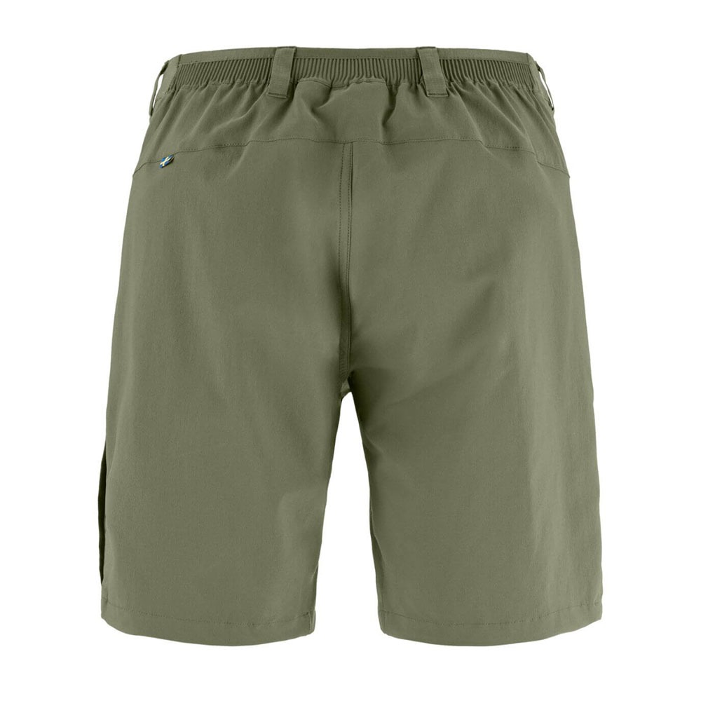 (男)【北極狐Fjallraven】 Abisko Hybrid Trail 短褲-月桂綠 122002-625-細節圖2