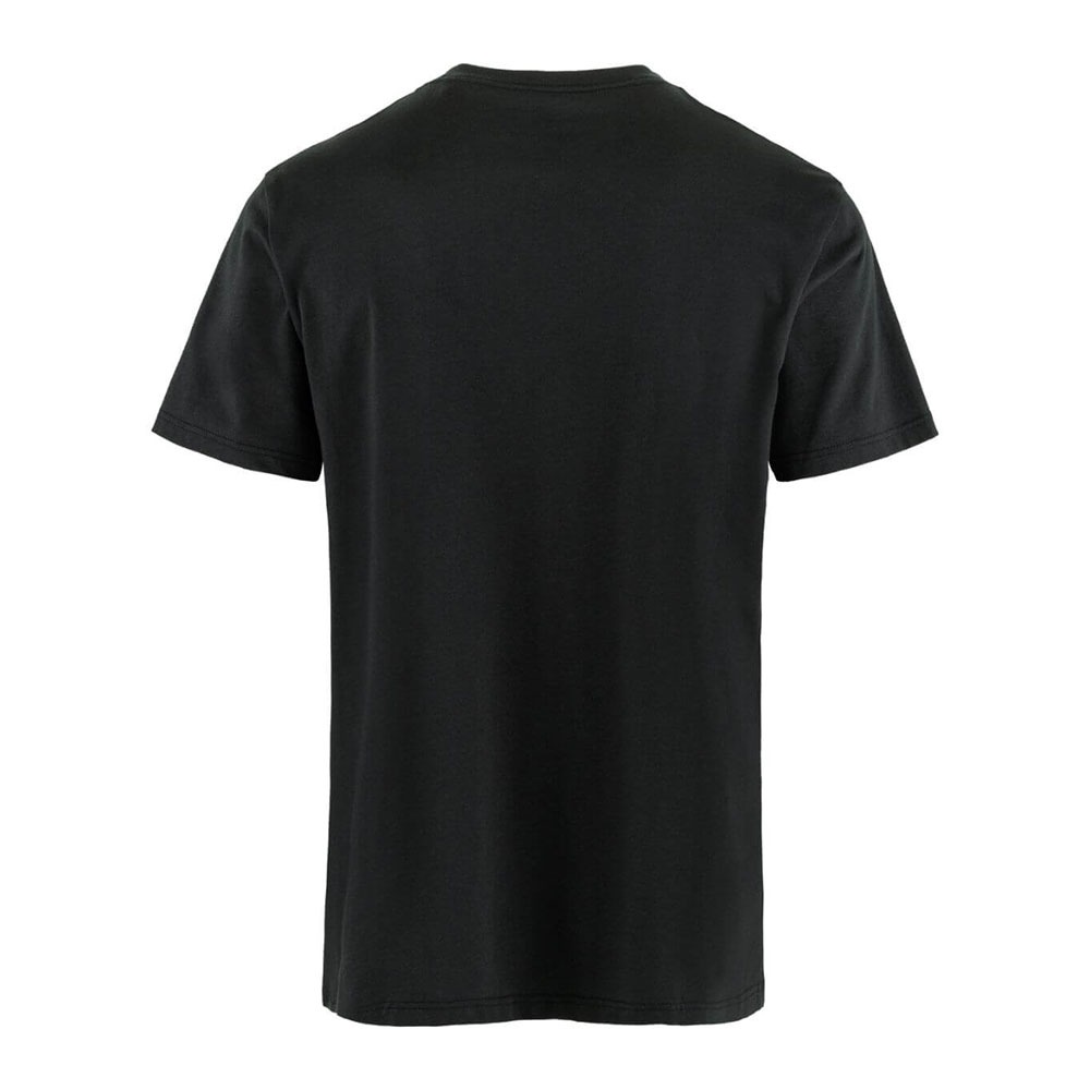 (男)【北極狐Fjallraven】Multicolor Logo 短袖T恤-黑色 12600268-550-細節圖2