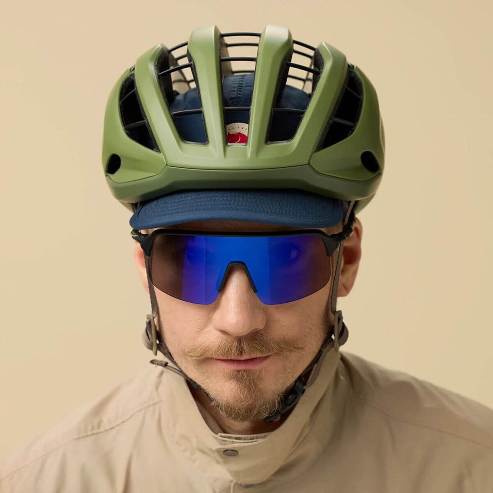 【北極狐Fjallraven】Hoja Cap 單車小帽-化石/海軍藍 13100192-細節圖8