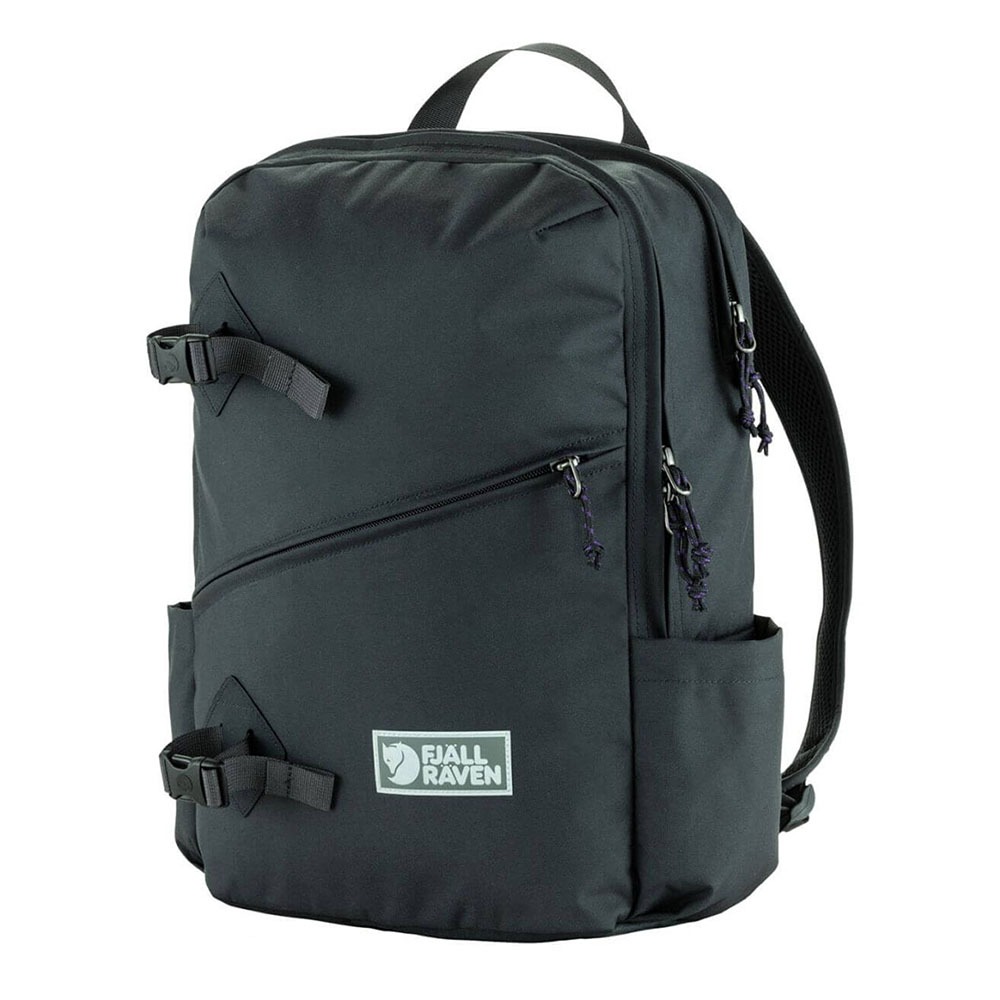 【北極狐Fjallraven】Vardag Backpack 17L後背包-煤炭黑/綠黏土 23200300-細節圖3