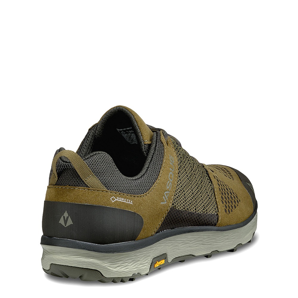 優惠出清 (男)【VASQUE】BREEZE LT LOW GTX 登山鞋－－－土棕/炭灰 7536M(剩UK8)-細節圖2