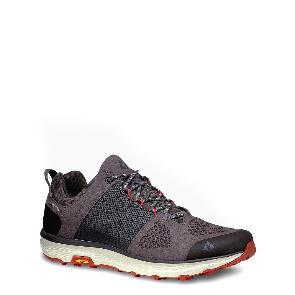 特惠出清 (男)【VASQUE】BREEZE LT LOW GTX Gore-Tex 越野登山鞋－－－紫灰 7538M-細節圖2