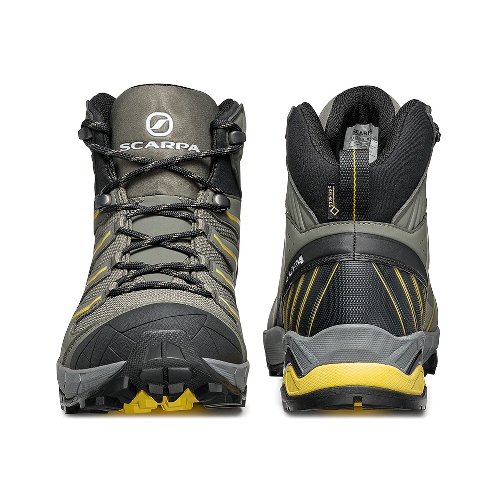 特惠出清 (男)【SCARPA】Maverick MID GTX 中筒越野登山鞋-綠(剩43號) 63090-200-細節圖4