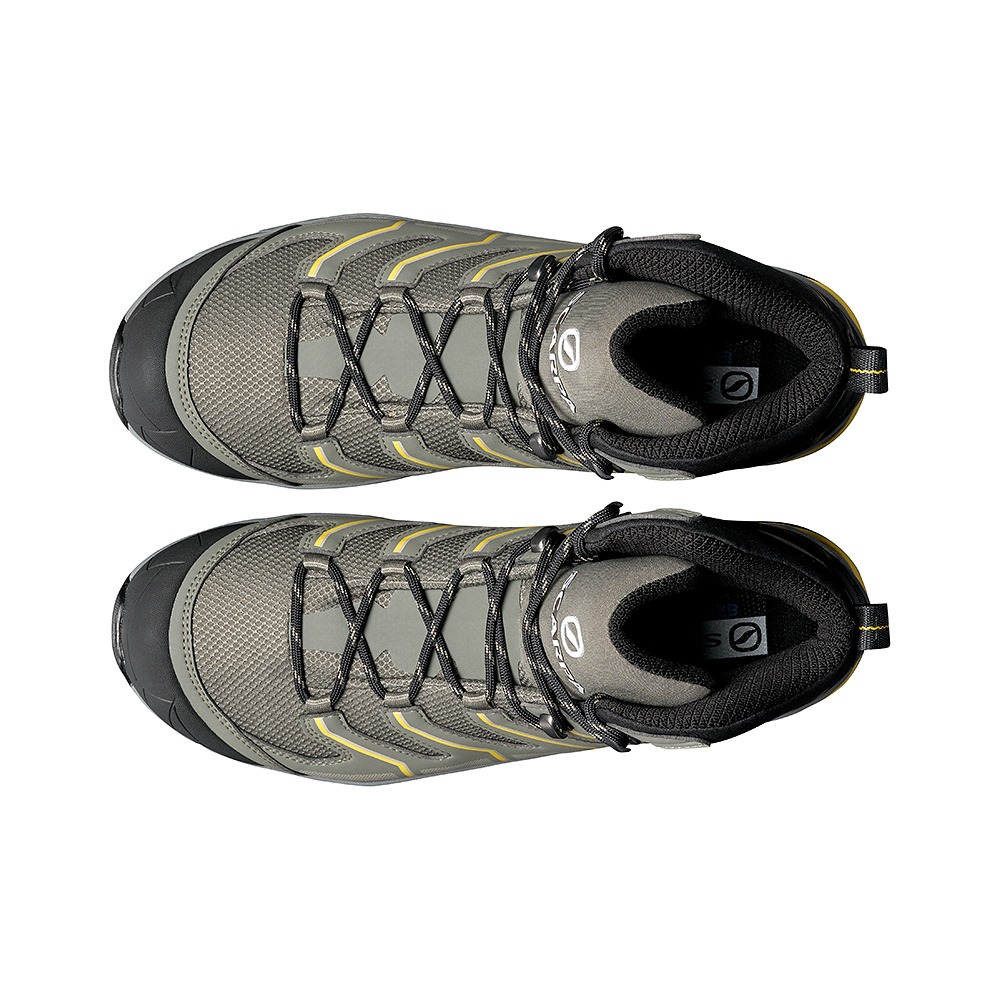 特惠出清 (男)【SCARPA】Maverick MID GTX 中筒越野登山鞋-綠(剩43號) 63090-200-細節圖6