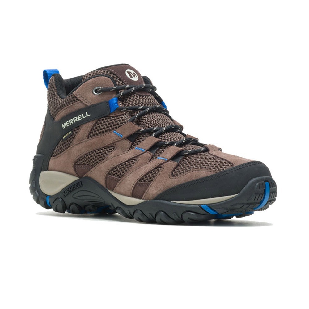 *特惠出清*(男)【MERRELL】ALVERSTONE GTX 越野鞋 黃金大底-大地棕黑 ML036719-細節圖3