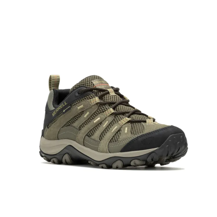 (男)【MERRELL】ALVERSTONE 2 GORE-TEX 防水經典登山鞋 軍綠 ML037321-細節圖3