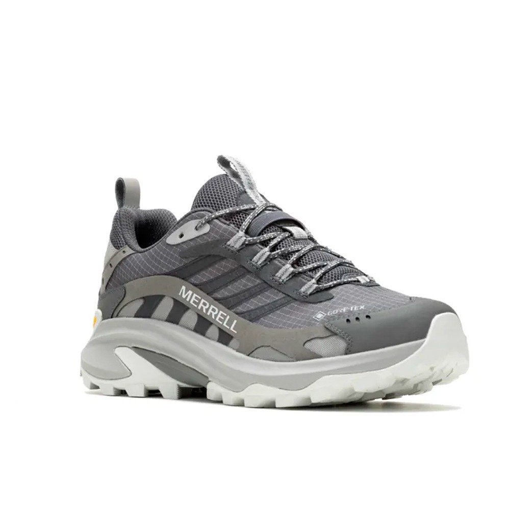 (男)【MERRELL】Moab SPEED 2 GORE-TEX 越野鞋(黃金大底)-灰 ML037515-細節圖2