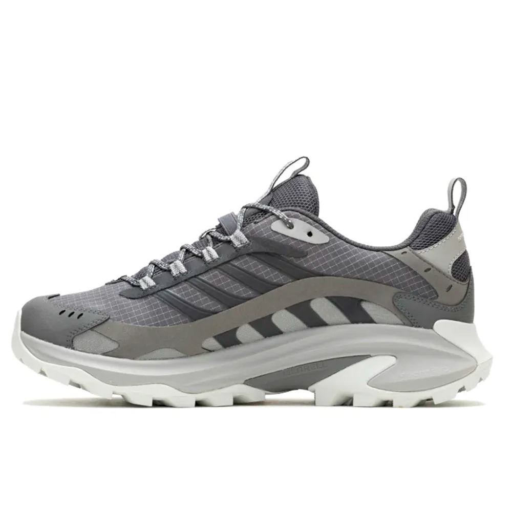 (男)【MERRELL】Moab SPEED 2 GORE-TEX 越野鞋(黃金大底)-灰 ML037515-細節圖3
