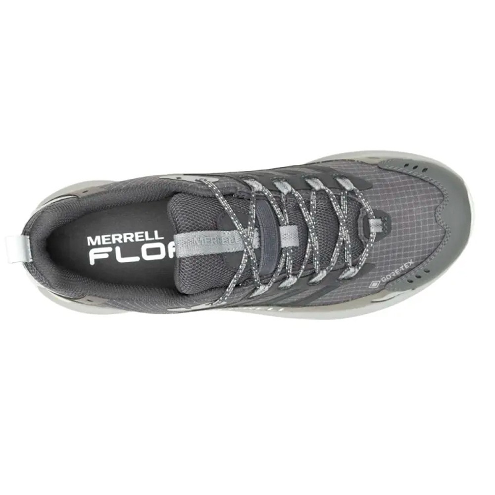 (男)【MERRELL】Moab SPEED 2 GORE-TEX 越野鞋(黃金大底)-灰 ML037515-細節圖4