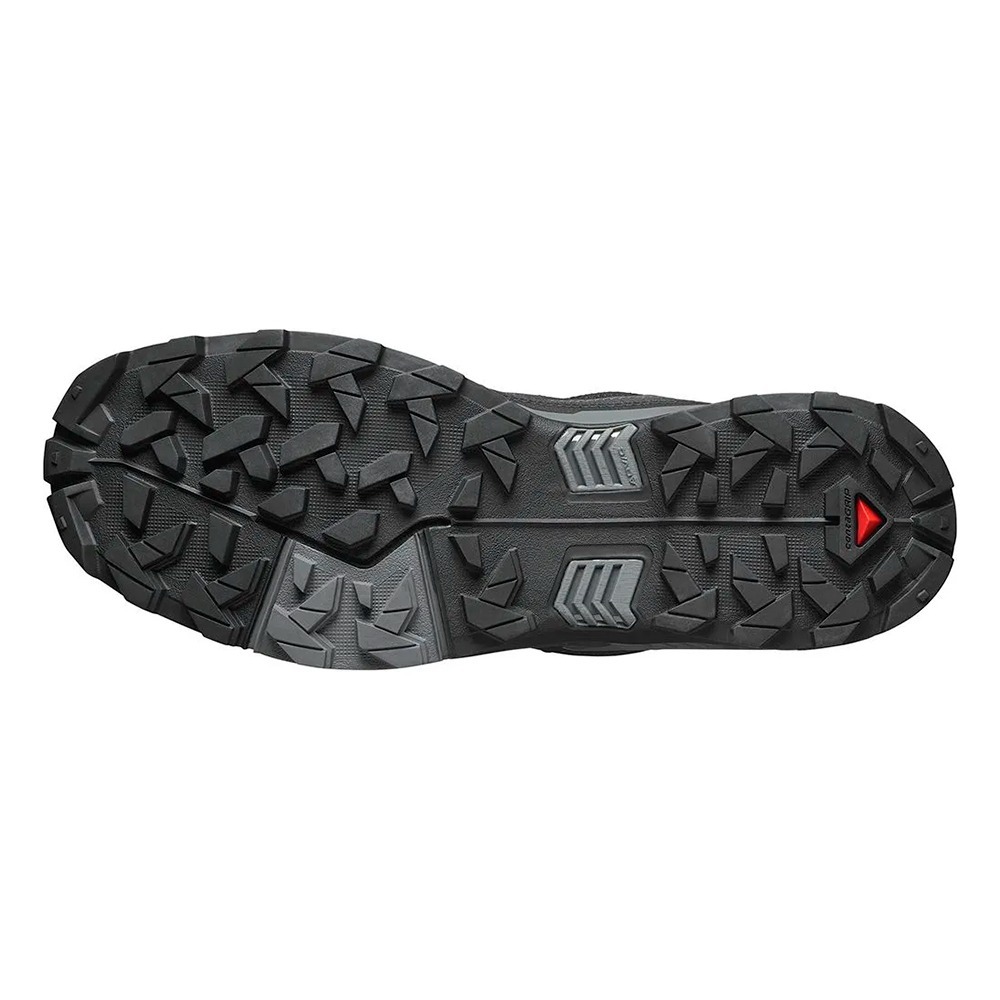 (男)【SALOMON】X ULTRA 5 Gore-tex 低筒登山鞋(寬楦)-黑灰 L47727400-細節圖4
