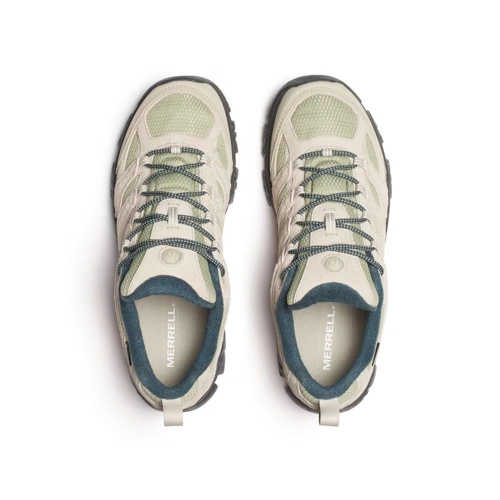 (男)【MERRELL】Moab 3 Gore-Tex 防水登山健行鞋-淺綠色 ML066071-細節圖5