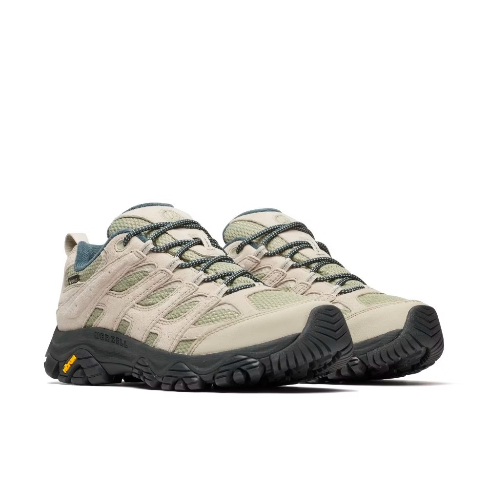 (男)【MERRELL】Moab 3 Gore-Tex 防水登山健行鞋-淺綠色 ML066071-細節圖6