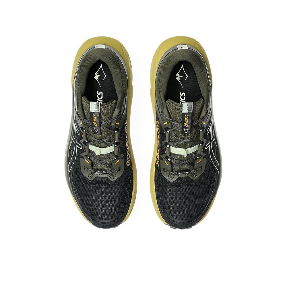 (男)【亞瑟士ASICS】GEL-TRABUCO 13 GTX 防水系列越野跑鞋-深綠 1011B978-003-細節圖7