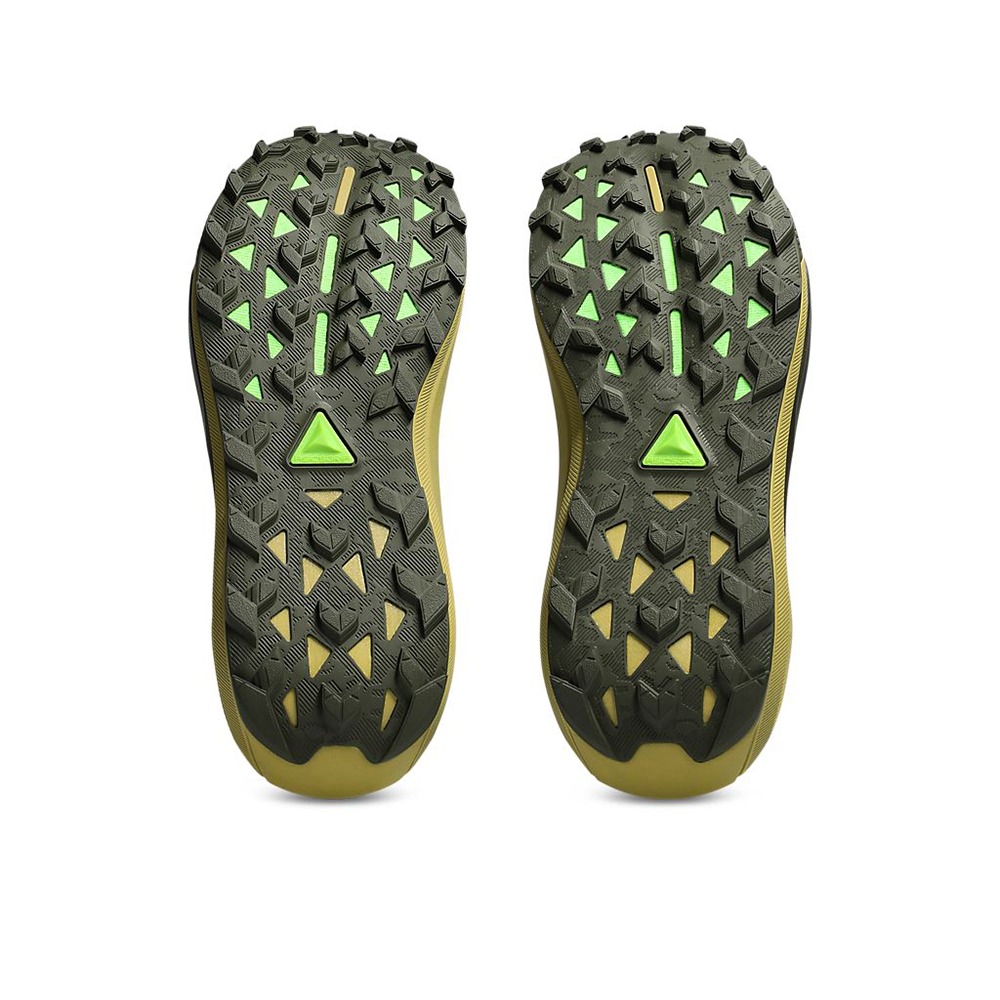 (男)【亞瑟士ASICS】GEL-TRABUCO 13 GTX 防水系列越野跑鞋-深綠 1011B978-003-細節圖8