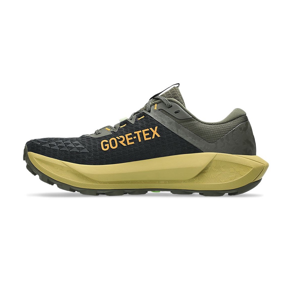 (男)【亞瑟士ASICS】GEL-TRABUCO 13 GTX 防水系列越野跑鞋-深綠 1011B978-003-細節圖4