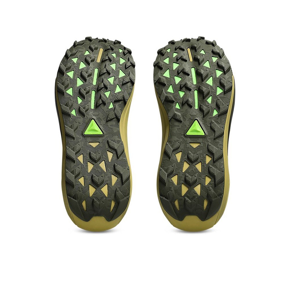 (男)【亞瑟士ASICS】GEL-TRABUCO 13 GTX 防水系列越野跑鞋-深綠 1011B978-003-細節圖8