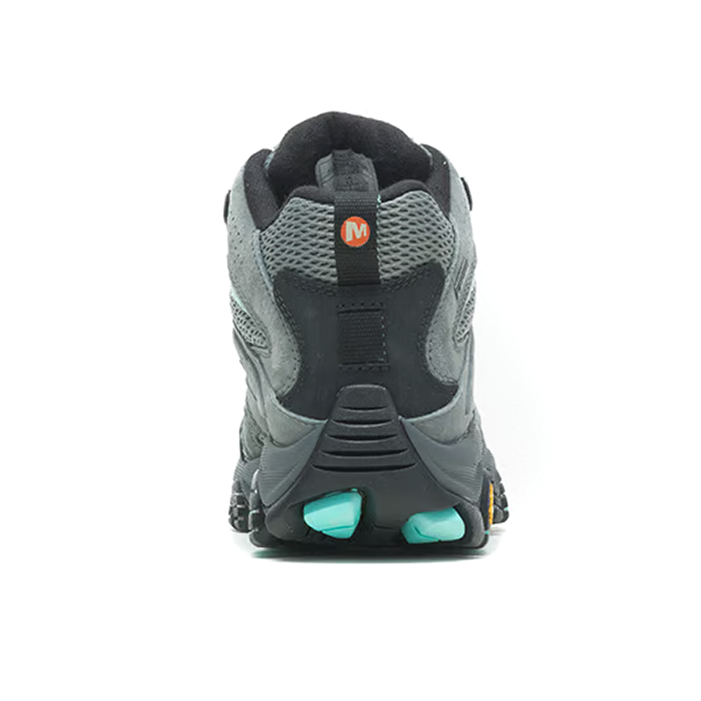 *零碼出清*(女)【MERRELL】MOAB 3 GTX 中筒越野鞋 黃金大底(剩US6.5)-灰藍黑ML036306-細節圖6