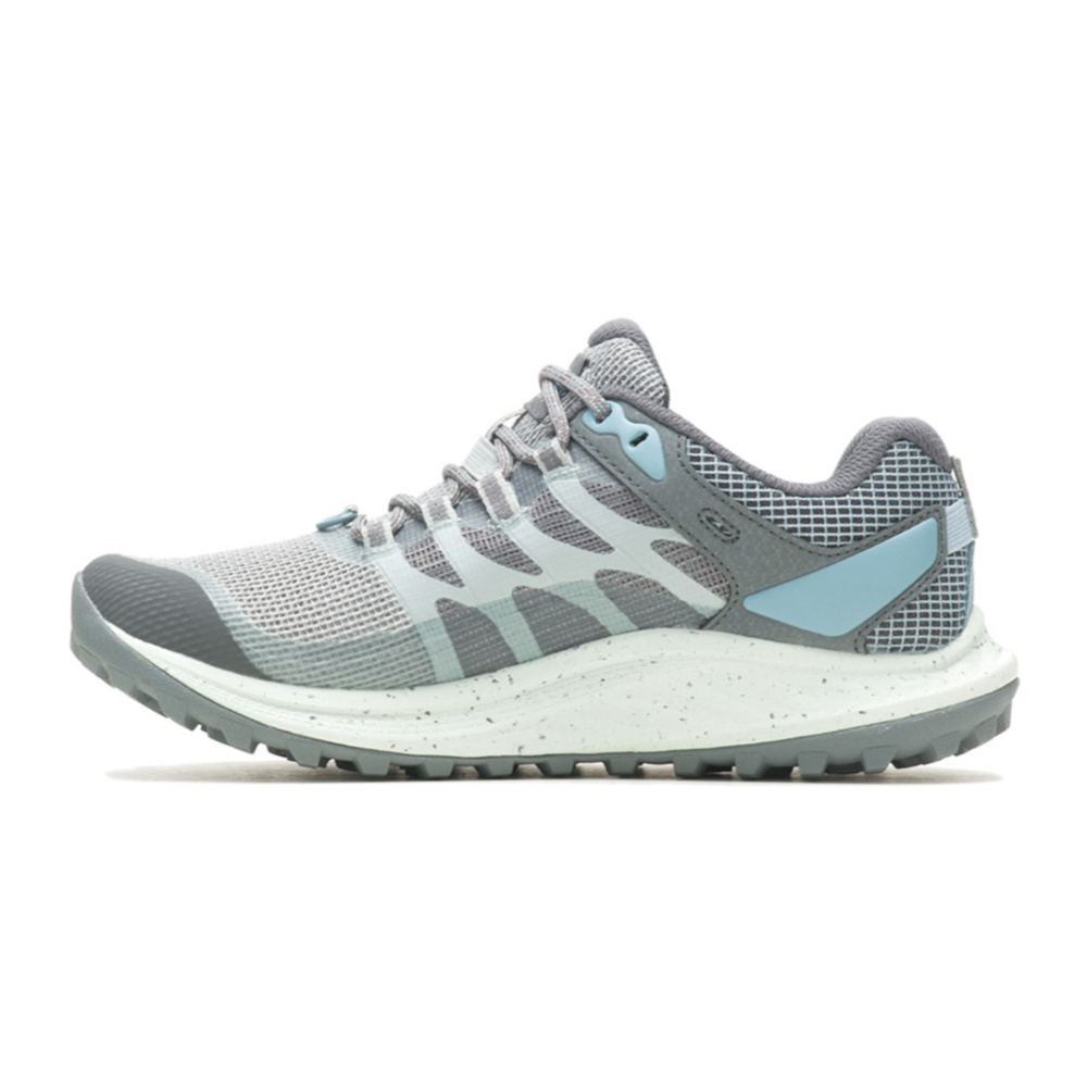 *過季出清*(女)【MERRELL】ANTORA 3 GTX 防水越野鞋(黃金大底)-灰藍 ML067566-細節圖3