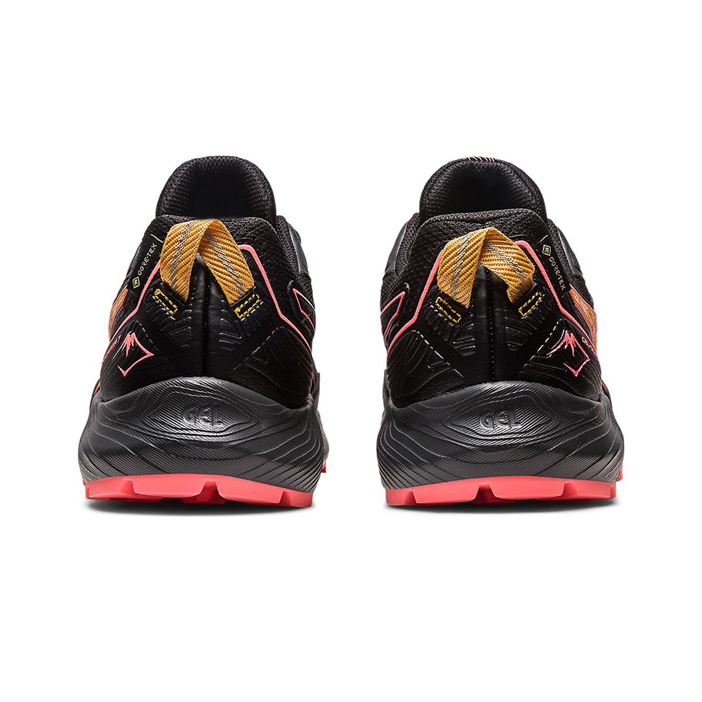 *優惠出清*(女)【亞瑟士ASICS】GEL-SONOMA 7 GTX防水 跑鞋 黑紅黃 1012B414-003-細節圖5