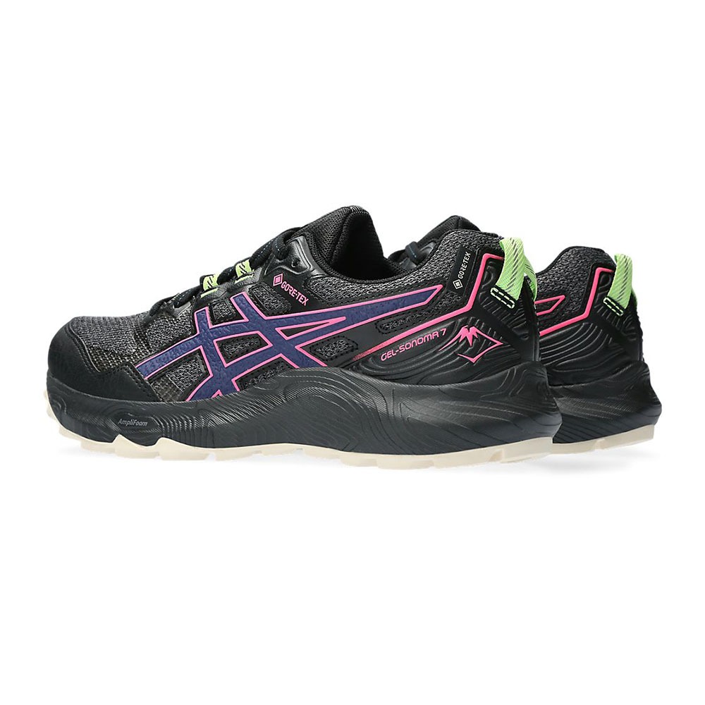 *特惠出清*(女)【亞瑟士ASICS】GEL-SONOMA 7 GTX 防水 慢跑鞋 黑紫 1012B414-020-細節圖2