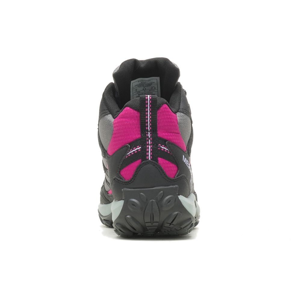 *零碼出清*(女)【MERRELL】WEST RIM SPORT GTX中筒健行鞋(US9)-黑桃紅 ML037310-細節圖3