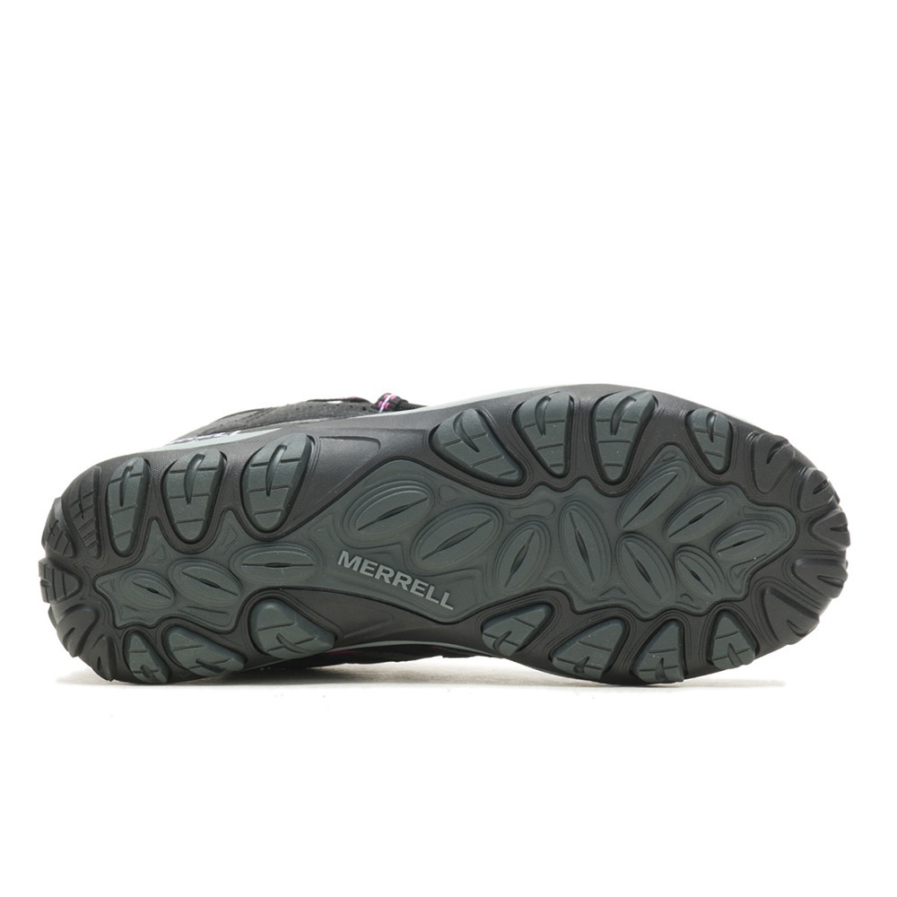 *零碼出清*(女)【MERRELL】WEST RIM SPORT GTX中筒健行鞋(US9)-黑桃紅 ML037310-細節圖5