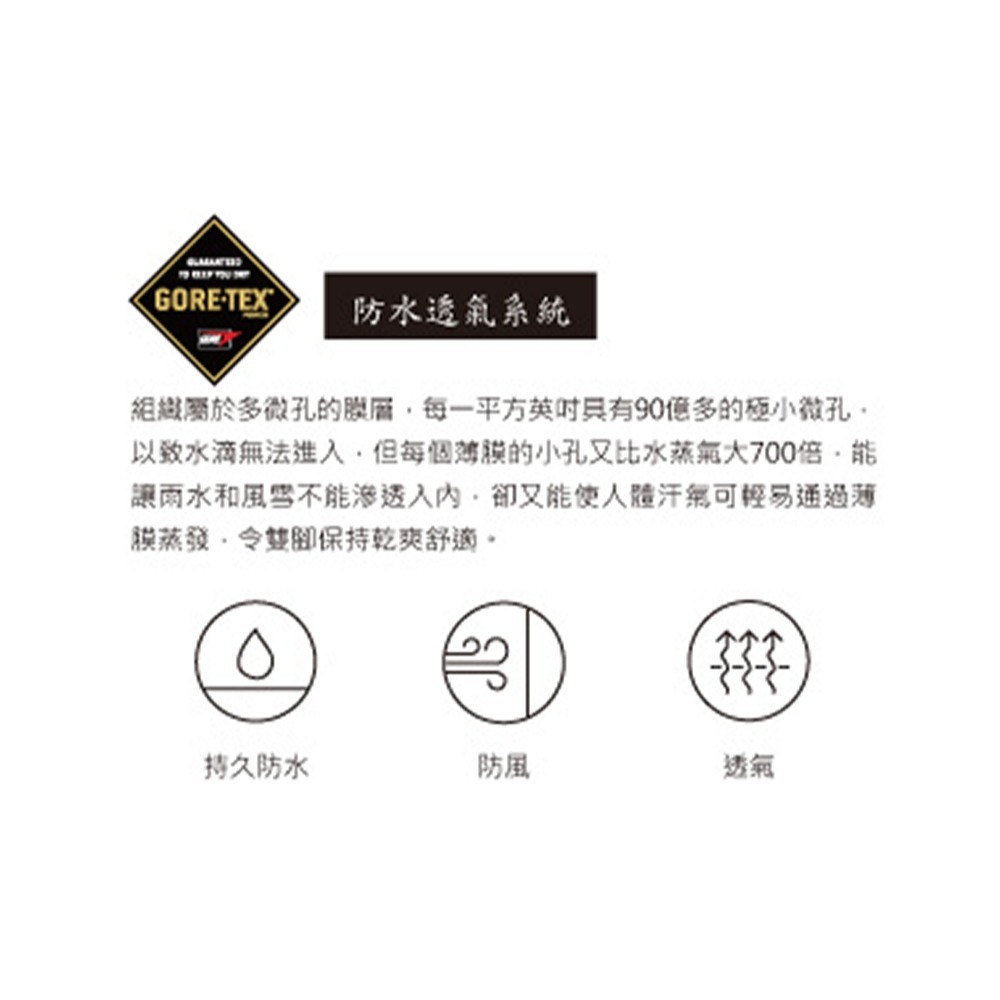 *零碼出清*(女)【MERRELL】WEST RIM SPORT GTX中筒健行鞋(US9)-黑桃紅 ML037310-細節圖7