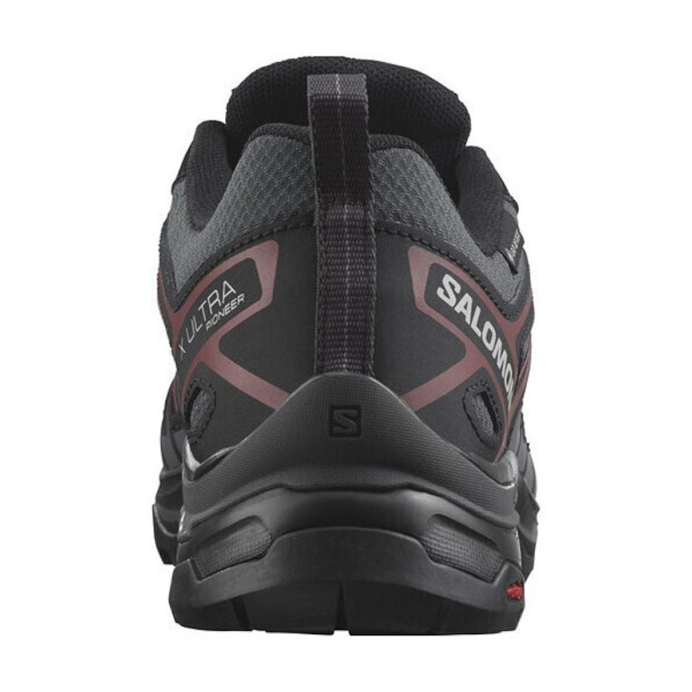 *優惠出清*(女)【SALOMON】X ULTRA PIONEER GTX 低筒登山鞋 磁灰/黑粉 L47197000-細節圖2