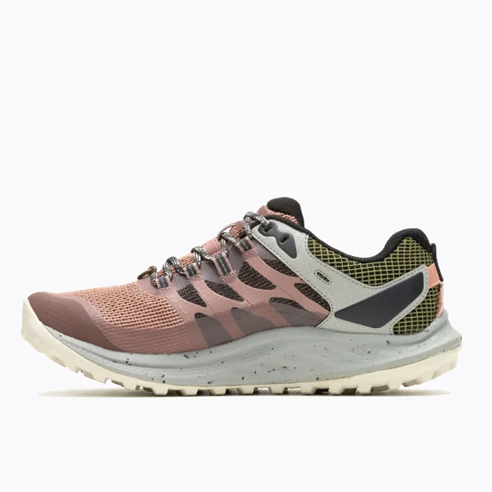 (女)【MERRELL】ANTORA 3 GTX 防水越野鞋(黃金大底)-灰粉 ML067816-細節圖4