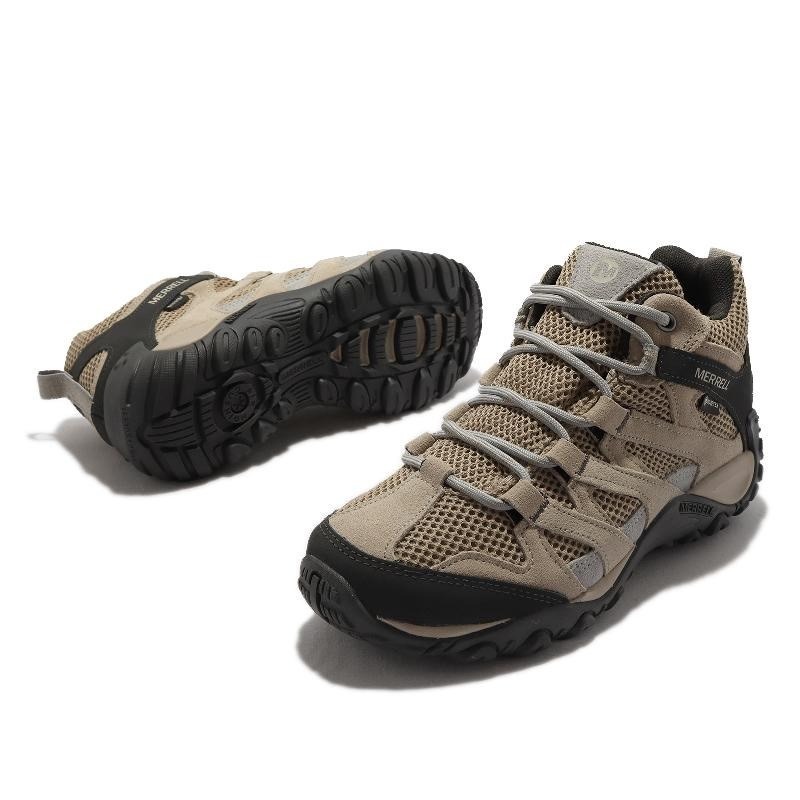 *特惠出清*(女)【MERRELL】ALVERSTONE GTX中筒登山鞋 剩US8.5 -奶茶棕 ML135208-細節圖3
