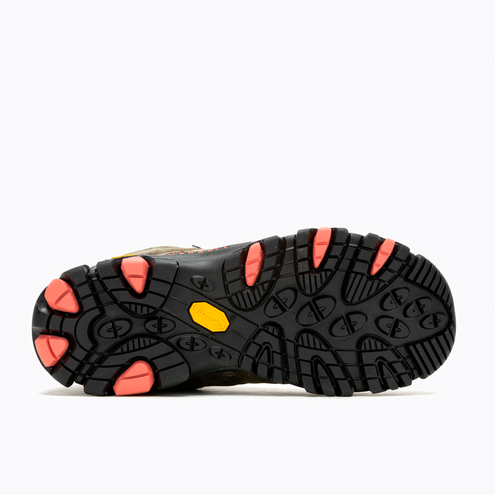 (女)【MERRELL】MOAB 3 MID GTX防水登山健行鞋-橄欖綠 ML036310-細節圖6