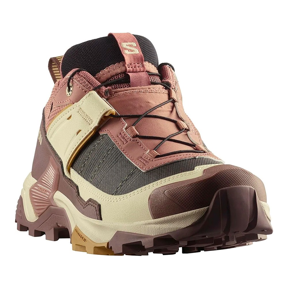 (女)【SALOMON】X ULTRA 5 Gore-tex 低筒登山鞋-棕褐 L47726000-細節圖3