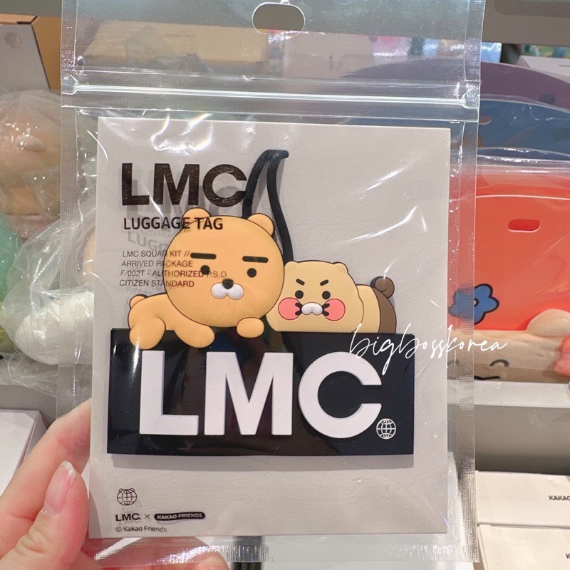 現貨 𝒃𝒊𝒈𝒃𝒐𝒔𝒔ᵏᵒʳᵉᵃ 韓國正品 KAKAO FRIENDS 🇰🇷 LMC系列 貼紙 吊飾-細節圖6