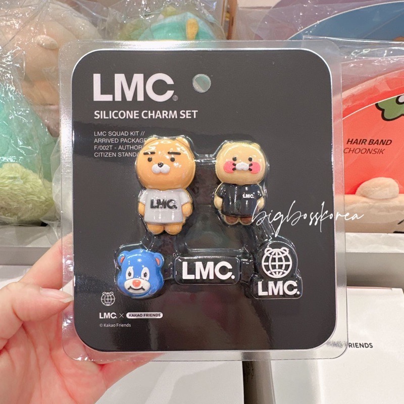 現貨 𝒃𝒊𝒈𝒃𝒐𝒔𝒔ᵏᵒʳᵉᵃ 韓國正品 KAKAO FRIENDS 🇰🇷 LMC系列 貼紙 吊飾-細節圖2