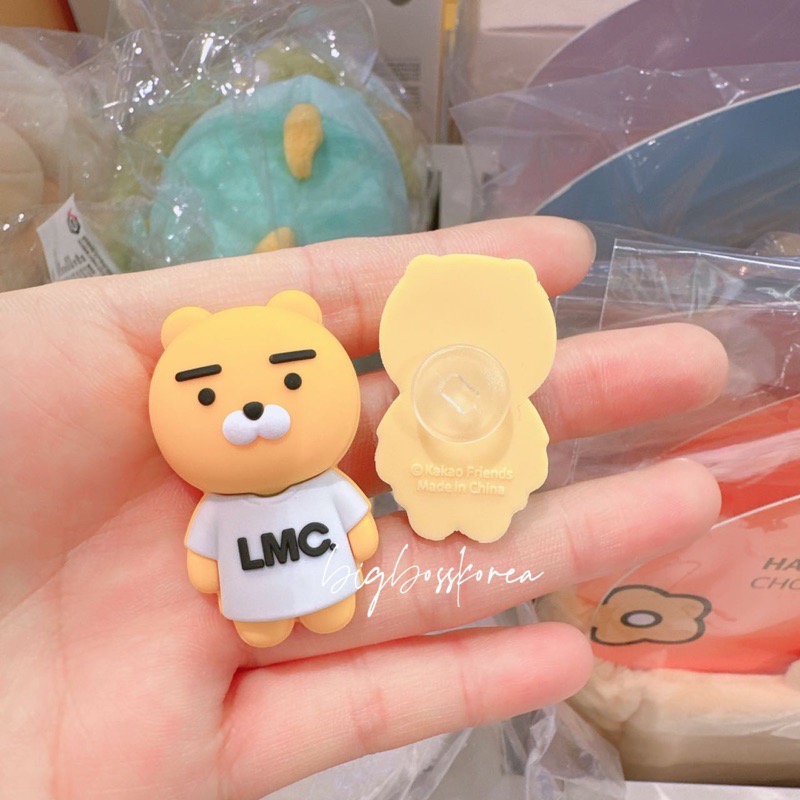 現貨 𝒃𝒊𝒈𝒃𝒐𝒔𝒔ᵏᵒʳᵉᵃ 韓國正品 KAKAO FRIENDS 🇰🇷 LMC系列 貼紙 吊飾-細節圖3